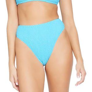 NEW l*space Barlette Bitsy‎ Cut Swim Bright Teal Blue Bikini Bottoms XS